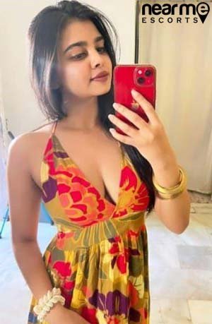 sexy Girl in Mumbai in sitting mode with red dress